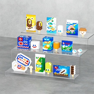 Série de blocs de construction micro en forme de crème glacée, 200-400 pièces, pour enfants de 5 à 14 ans, ensemble de jouets unisexe - Product Image 1