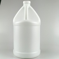 Bidon en plastique HDPE durable de 1 gallon avec couvercle résistant aux enfants de 38 mm, contenants de stockage pour lait, sans BPA, sans danger pour les aliments, pour la maison