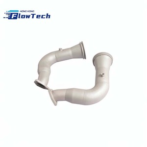 Collecteurs d'échappement droits en acier inoxydable T304 sur mesure pour Lamborghini Urus 4.0T V8 EA825, fixation directe, échappement de course - Product Image 2