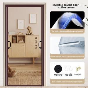 <span class=keywords><strong>Moustiquaire</strong></span> de <span class=keywords><strong>porte</strong></span> OEM en filet diamanté, entièrement magnétique, anti-moustiques et anti-mouches - Product Image 6