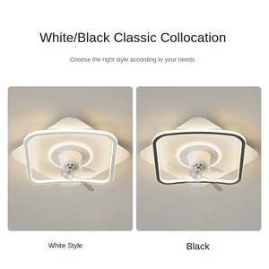 Senkai พัดลมเพดานไร้ใบพัด, มอเตอร์ DC เงียบความเร็วสูงไร้ใบมีดดีไซน์รีโมตควบคุมระยะไกลสไตล์โมเดิร์นของจีนมาพร้อมโคมไฟใหม่ - Product Image 2