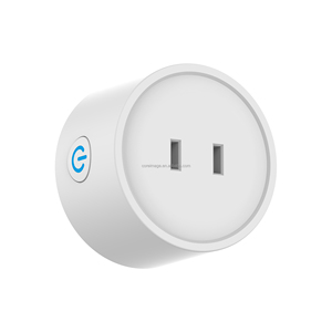 <span class=keywords><strong>Prise</strong></span> intelligente WiFi Tuya PSE TELEC 15A avec moniteur de consommation d'énergie, minuterie, économie d'énergie, contrôle à distance et commande vocale - Product Image 1