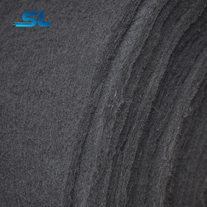 Than hoạt tính lọc bông Pet Hữu Cơ sợi tổng hợp được sử dụng trong công nghiệp chất thải khí thiết bị thông gió - Product Image 5