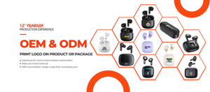 Audífonos QERE E50 TWS con Cuatro Micrófonos ENC, Audífonos Inalámbricos, Auriculares Intrauditivos para Juegos, Audífonos Bluetooth - Product Image 6