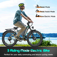 Vélo électrique à pneus larges 3000W AWD à double moteur, batterie amovible longue portée 52V 32Ah, en stock aux États-Unis, en UE et au Canada