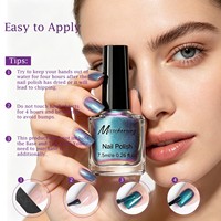 Nouveau vernis à ongles polarisé effet œil de chat style Dopamine, sans cuisson, longue tenue, non pelable, vente en gros usine