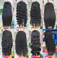 Perruque Lace Front sans colle en cheveux humains brésiliens, ondulée, cheveux vierges Remy, transparente, longue, marque DKL pour femmes