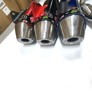 Sistema di Scarico Completo CHMotor con Silenziatore Posteriore Centrale per HONDA CRF250 2018-2023 Moto Elettrica da Cross in Acciaio Inox - Product Image 6