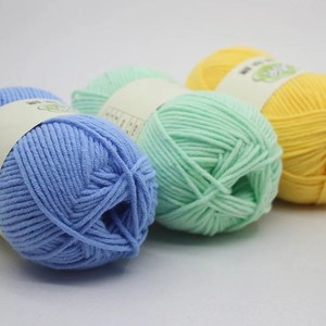 Bojay Top vente bébé fil de <span class=keywords><strong>coton</strong></span> <span class=keywords><strong>pas</strong></span> <span class=keywords><strong>cher</strong></span> tissu fantaisie lait fil de <span class=keywords><strong>coton</strong></span> <span class=keywords><strong>Crochet</strong></span> 5ply 60% <span class=keywords><strong>coton</strong></span> 40% acrylique fil à tricoter en gros - Product Image 3