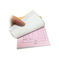 Libretas de Recibos y Facturas de Pedidos de Venta Personalizadas, Papel Autocopiativo Duplicado con Impresión de Horario, Duraderas y Eficientes