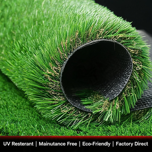 Gazon artificiel anti-UV de 50 mm pour espace extérieur pour animaux domestiques, qualité durable, exporté vers l'Allemagne, norme française, vente directe d'usine - Product Image 4