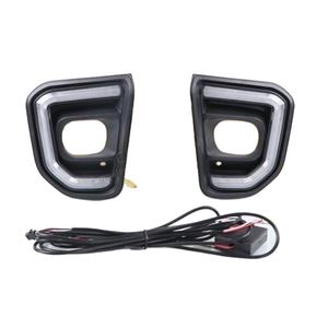 Carmates ไฟกันชนหน้า LED เดย์ไลท์สำหรับ <span class=keywords><strong>Ford</strong></span> <span class=keywords><strong>Everest</strong></span> 2022 <span class=keywords><strong>2023</strong></span>พร้อมไฟเลี้ยวสีเหลือง - Product Image 1