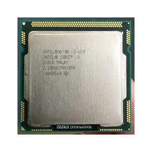 CPU Intel Core I5 650หน่วยประมวลผล,สนับสนุน DDR3 1066/1333หน่วยความจำ