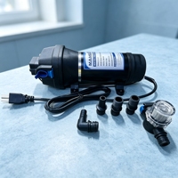 Pompe à diaphragme automatique Mambaflo FL-41 115V AC 4,5 GPM, pompe à eau haute pression pour pulvérisateur agricole