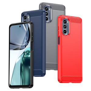 Étuis de téléphone portable robustes en fibre de carbone et TPU souple antichoc pour <span class=keywords><strong>Samsung</strong></span> Galaxy S24 /S24+/S24 Ultra - Product Image 5