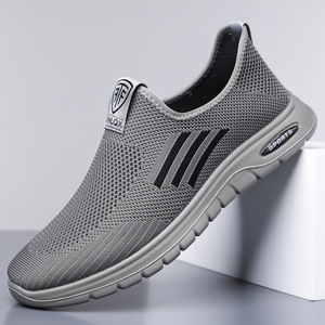 Zapatos sin cordones de malla para hombre, zapatillas ligeras y transpirables para caminar, informales, de verano, 80156 - Product Image 2