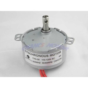 มอเตอร์ซิงโครนัส ChanCs รุ่น TYD-50 110V AC 50-60 รอบต่อนาที ขนาดหน้าแปลน 42 มม. สำหรับเครื่องหมุนถ้วย - Product Image 2