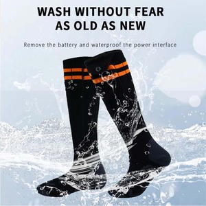 <span class=keywords><strong>Chaussettes</strong></span> <span class=keywords><strong>de</strong></span> sport chauffantes thermiques à batterie rechargeable <span class=keywords><strong>de</strong></span> sécurité à la mode Bas pour hommes Randonnée Chasse Ski <span class=keywords><strong>Chaussettes</strong></span> chauffantes - Product Image 4