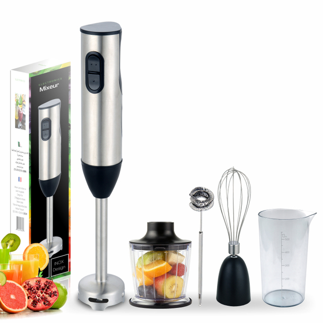 Factory Direct Multifunction Household Electric Hand Blender | 300W DC Motor with 2-Speed | | EU VDE Plug & CE Certified