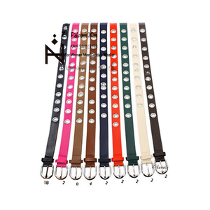 Cintura Zi Fashion 3Cm in PU con fibbia ad anello a D, abbigliamento casual per donna e uomo - Product Image 2