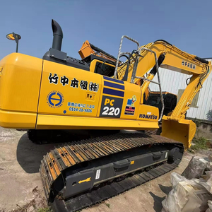 Excavadora Komatsu PC220 usada, máquina pesada de 22 toneladas, excavadora japonesa, excavadora Komatsu PC220 de 22 toneladas, en stock, a la venta - Product Image 1