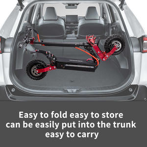 Patinete Eléctrico Todoterreno para Adultos desde Almacén en EE. UU. con Llantas de 11", E-Scooter de Alta Resistencia con Doble Suspensión - Product Image 6