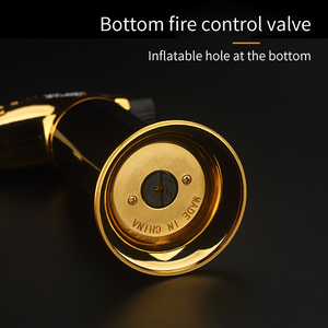 Briquet Torche de Haute Qualité pour Cigare, Cuisine Culinaire, Rechargeable au Gaz, Élégant et Flamme Jet Coupe-Vent - Product Image 3
