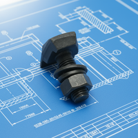 Vis d'ascenseur en acier inoxydable de haute précision de marque SVC personnalisées, service OEM/ODM avec finition brute pour rails de guidage d'ascenseur