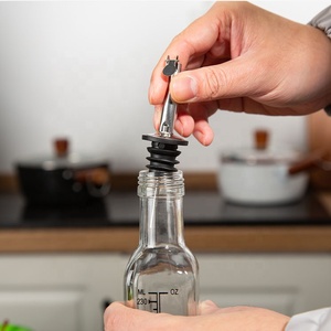 Gloway 2 Thông Số Kỹ Thuật Khác Nhau. Bộ Chai Lọ Đựng Dầu Giấm Và Dầu Trong & Xanh 250Ml Chai Đựng Dầu Đo Lường Bằng Thủy Tinh Cho Nhà Bếp - Product Image 5