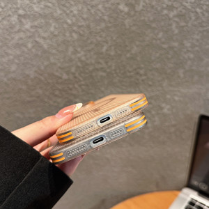 2025 nouveau étui de téléphone portable magnétique à bobine <span class=keywords><strong>Fine</strong></span> pour <span class=keywords><strong>iPhone</strong></span> 16 Plus 15 17 <span class=keywords><strong>Pro</strong></span> <span class=keywords><strong>Max</strong></span> 14 <span class=keywords><strong>13</strong></span> <span class=keywords><strong>coque</strong></span> Dissipation thermique <span class=keywords><strong>Coque</strong></span> couverture arrière - Product Image 4