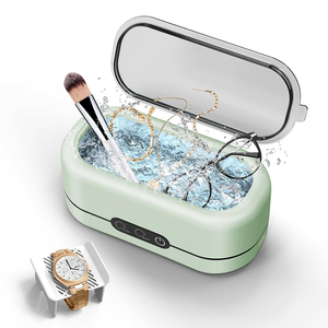 Meilleure Vente : <span class=keywords><strong>Nettoyeur</strong></span> Ultrasonique Haute Fréquence 48 kHz à 2 Modes pour Prothèses Dentaires et Gouttières Orthodontiques - Product Image 1