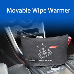 Xách Tay Xám Polyester Micro USB Cắm Sưởi Ấm Lau Ấm Bé Ướt Khăn Ướt Ấm Hơn - Product Image 5