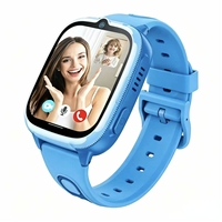 Montre connectée Android pour garçons et filles, localisation LBS WiFi, appel vidéo HD SOS, alarme, batterie 730 mAh, boussole, étanche, montre pour enfants 2026