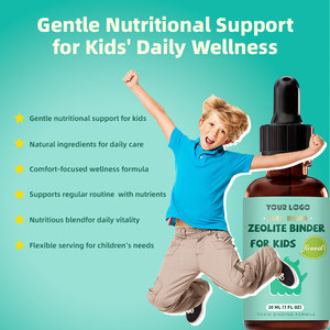 Gouttes <span class=keywords><strong>de</strong></span> <span class=keywords><strong>sureau</strong></span> pour enfants sous marque privée OEM, sans <span class=keywords><strong>alcool</strong></span>, avec échinacée et zinc pour le soutien immunitaire, défense rentrée scolaire, formule personnalisée - Product Image 2