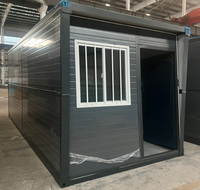 Rumah Kontainer Bongkar Pasang Rangka Baja Tipe X Yiqi, Rumah Prefab Modular Portabel Tahan Air