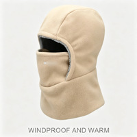 Balaclava en corail coupe-vent et chaud pour le ski, le cyclisme, la moto, unisexe, couvre-visage et cou, sports de plein air, logo personnalisé disponible