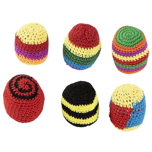Juguete de Peluche Personalizado Antiestrés para Niños, Divertido Juguete para Jugar al Aire Libre, Hacky Sack Promocional - Product Image 3