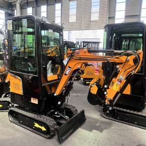 Mini-excavatrice sur chenilles multifonctionnelle Ht10b de 1 tonne avec moteur haute puissance - Product Image 3