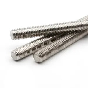 Din975 Coated Galvanized All Thread Stud Bolt Astm A193 B7 B7m L7 B16 A194 Gr2h Nuts M8 Threaded Rod Din 976 Zinc