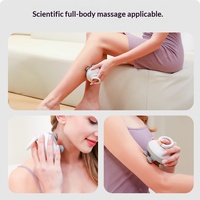 Nouveau masseur de cuir chevelu portable transfrontalier KK12 alimenté par USB avec vibration pétrissante et massage multifonctionnel de la tête