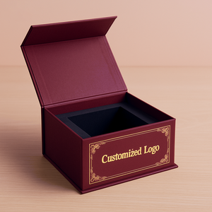Professional Personalized Magnetic Gift Rigid Box Eco-Friendly Reusable Recyclable Flip Lid Cardboard Packaging Custom Logo Size - Product Image 3
