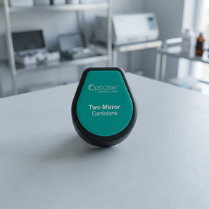 เลนส์โกนิโอเลนส์แบบกระจกสองชั้น Opticlear สำหรับจักษุแพทย์ เครื่องมือผ่าตัดแบบใช้มือ ระดับ Class I ได้รับการรับรองมาตรฐาน CE สำหรับการผ่าตัดทางวิทยาศาสตร์ รุ่น SS-54 มาตรฐาน ISO13485 - Product Image 2
