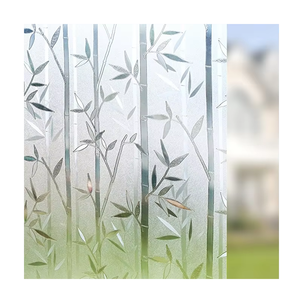 No-colla home decor rimovibile decorativo del PVC pellicola di vetro - Product Image 1