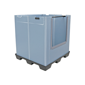 Qs חיסכון שטח pp eeu מזון לערימה טוטה פלסטיק תיק אחסון גדול תיבת תחבורה coaming - Product Image 5