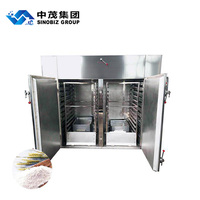 Four de séchage à circulation d'air chaud CT-C à commande PLC, sécheur à chariot pour aliments, fruits, légumes, fruits de mer et séchage multi-matériaux