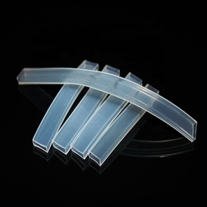 Copertura Rettangolare <span class=keywords><strong>Trasparente</strong></span> in Silicone per Strisce LED, <span class=keywords><strong>Tubo</strong></span> <span class=keywords><strong>Flessibile</strong></span> Anti-invecchiamento per Strisce Luminose a LED - Product Image 2