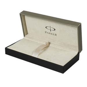 Boîte à bijoux en bois luxueuse et moderne DS - Boîte d'emballage en velours avec logo personnalisé et intérieur en fourrure - Élégante boîte rectangulaire pour pendentif - Product Image 3