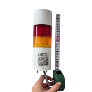 Luces indicadoras LED PATLITE Serie LR7, Carcasa Blanca, IP65, 90dB, Zumbador Integrado, Diseño de Bloqueo Rotatorio, Plegable, IP65 - Product Image 6