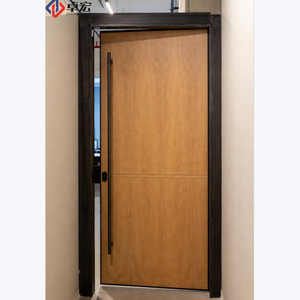 <span class=keywords><strong>Porte</strong></span> intérieure en <span class=keywords><strong>bois</strong></span> à cadre en acier moderne ZHUO HONG pour bureau, hôtel, appartement, finition personnalisée - Product Image 3