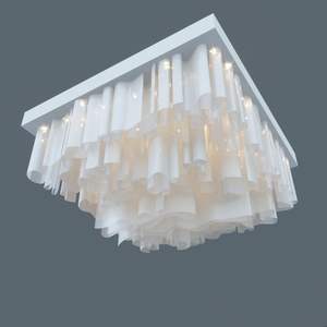 ผ้าคลุมเพดานลายฝรั่งเศสแบบกันไฟสำหรับตกแต่งงานแต่งงานในโรงแรม - Product Image 4